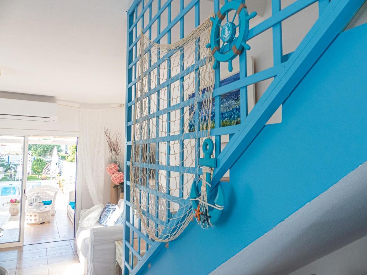 Greek Island Style 2 Bedroom Villa With Pool Next To The Sea Lárnaca Exterior foto